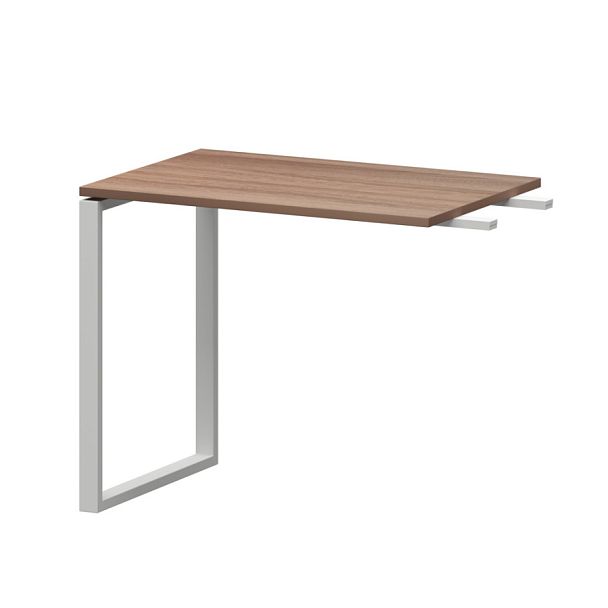 Бриф-приставка на металлокаркасе АМ.О-090.60 Темный шимо/Белый 900x600x760 Арго-М - Вид 1