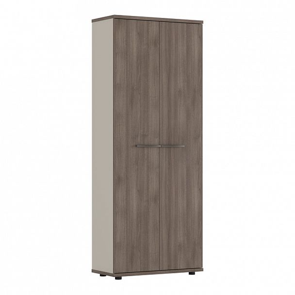 Гардероб New Line 80x37x200,1 дуб шамони темный - Вид 1