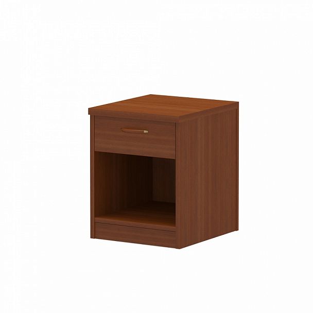 Тумба прикроватная "Диана" ПК-ДН-ТМК40х45Я-В1-35 миланский орех светлый - Вид 1