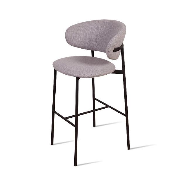 Стул барный Adele, рогожка wellton 912, серый - Вид 12