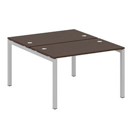 Metal System Quattro Р. ст. на П-образном м/к 50БП.РАС-СП-2.2 Венге/Серый металл 1200*1475*750 - Фото предпросмотра