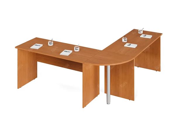 ЛАЙТ / LIGHT RLG012-6x6 Угловой сектор 60x60x2,2 Вишня - Вид 3