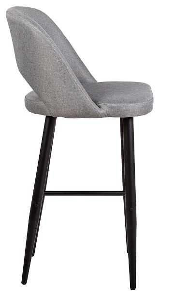 Стул барный Lars Грей/Черный - Вид 4