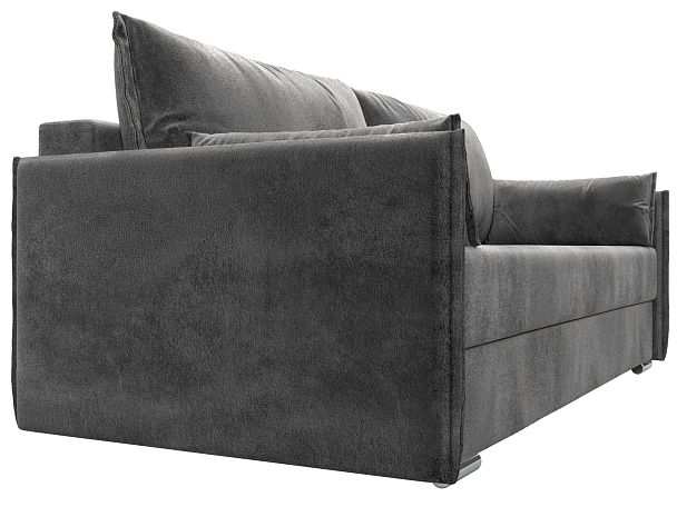 Диван прямой Сайгон Велюр серый - Вид 3