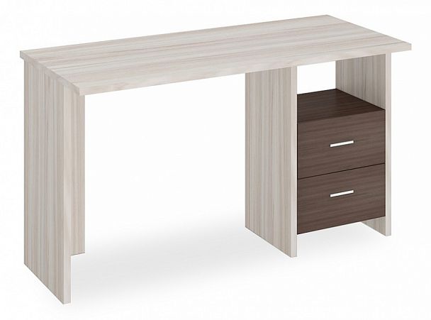 Стол письменный Домино Lite СКЛ-Прям130 КШ Карамель/Шамони - Вид 1