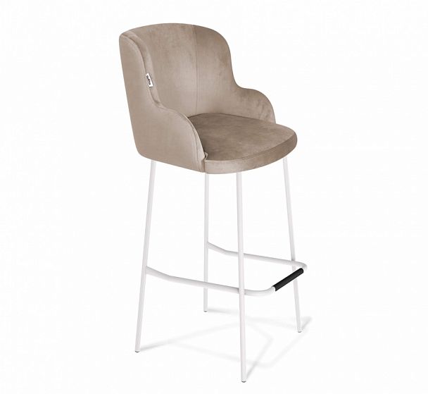 Стул барный Sheffilton SHT-ST39/S29 латте/белый муар - Вид 1
