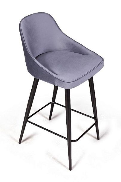 Стул полубарный Neo, бархат 3 - Вид 4