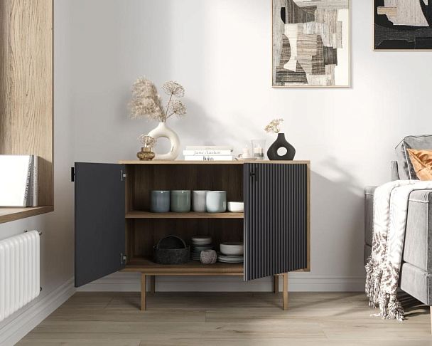 Комод с двумя дверками Emerson арт EM02/7024/L - Вид 2