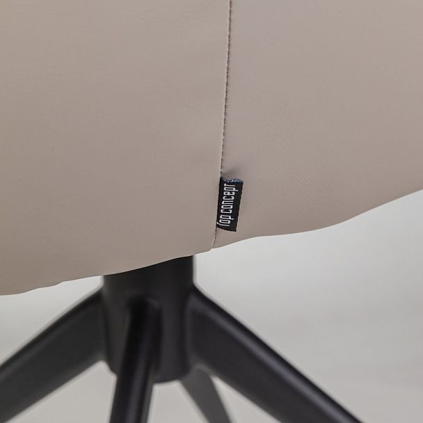 Полукресло Sofia, экокожа soft-touch, серый - Вид 11