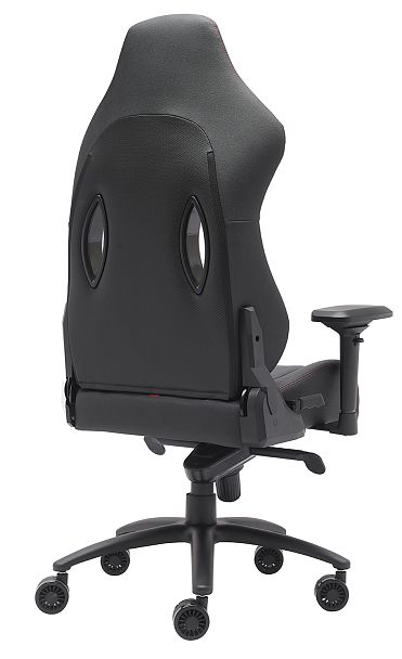 Геймерское кресло Everprof Jaguar (Ягуар) Экокожа Красный - Вид 4