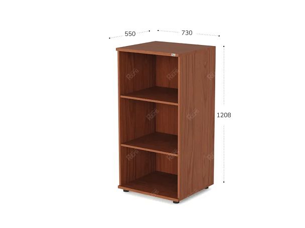 UNITY РШ-11Г ОРЕХ ИТАЛЬЯНСКИЙ Стеллаж открытый Прямой 730х550х1208 - Вид 1