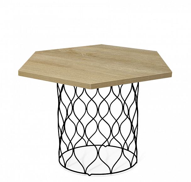 Основание для стола Sheffilton SHT-TU49 металлическое черный муар - Вид 9