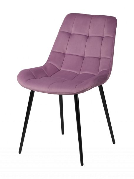 Стул Эйден, Confetti lilac/черный - Вид 1