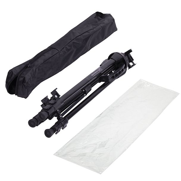 Мольберт-тренога металлический переносной, телескопический, 92х156х80 см, чехол, BRAUBERG ART, 192264 - Вид 13