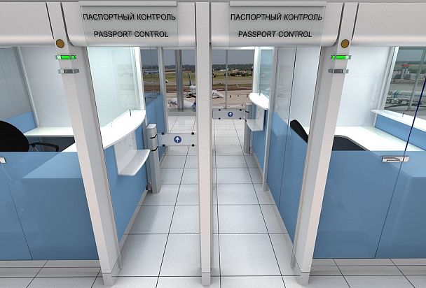 Кабины паспортного контроля с облицовкой композитными материалами - Вид 4