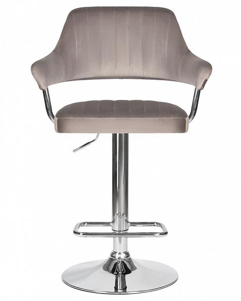 Стул барный DOBRIN CHARLY (серый велюр (MJ9-75)) - Вид 6