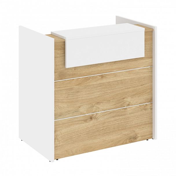 Ресепшн "Onix" O.R-K-4 тиквуд светлый/белый - Вид 2