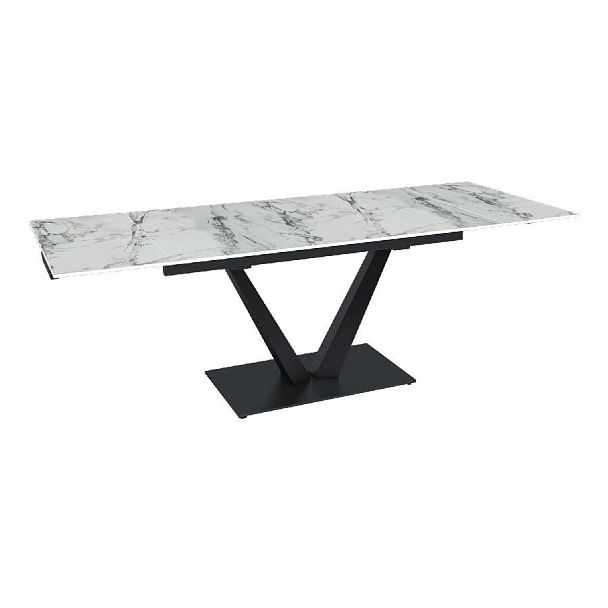 Стол раскладной Malibu (140+40+40), керамика глянцевая Ice Jade - Вид 4