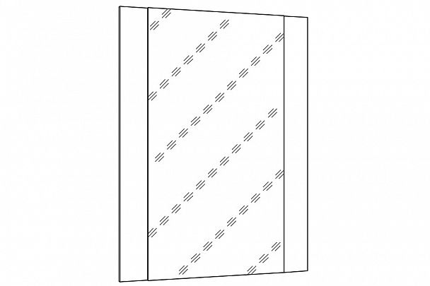 Зеркало настенное Livorno НМ 040.68 - Вид 2
