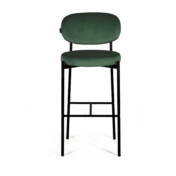 Стул барный Mason, бархат зеленый 19 - Вид 2