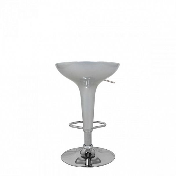 Стул барный "Бомба" QS-D-18 серебро - Вид 4