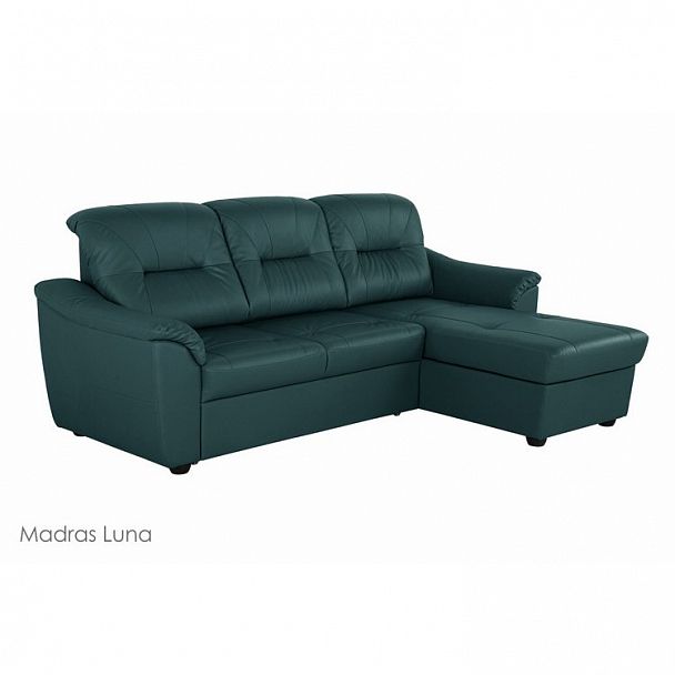 Диван "Милтон" с канапе кожа - Вид 1