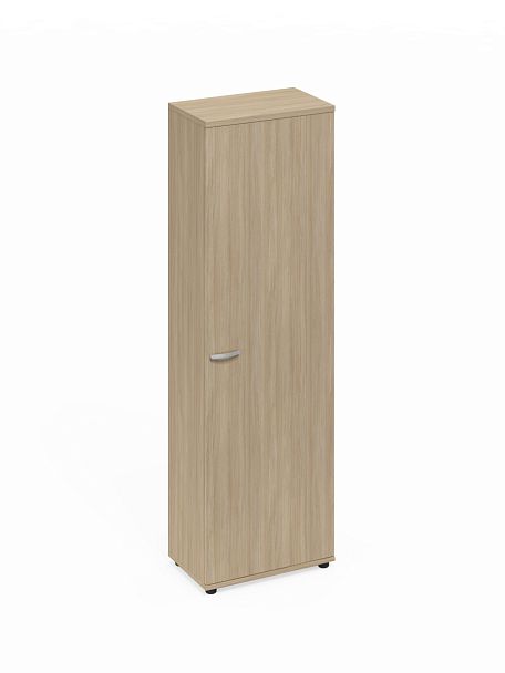 Шкаф для одежды узкий A4 А4 9308 БП дуб скандинавский - Вид 1