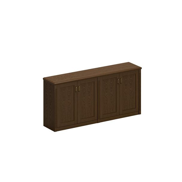 Шкаф для документов низкий закрытый Perseo ПС 306 ДМ дуб мелвилл - Вид 1