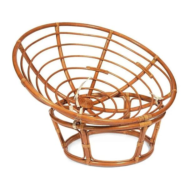Кресло Папасан/Papasan (23/01 W) /с подушкой и ремешками/Pecan (орех) - Вид 5