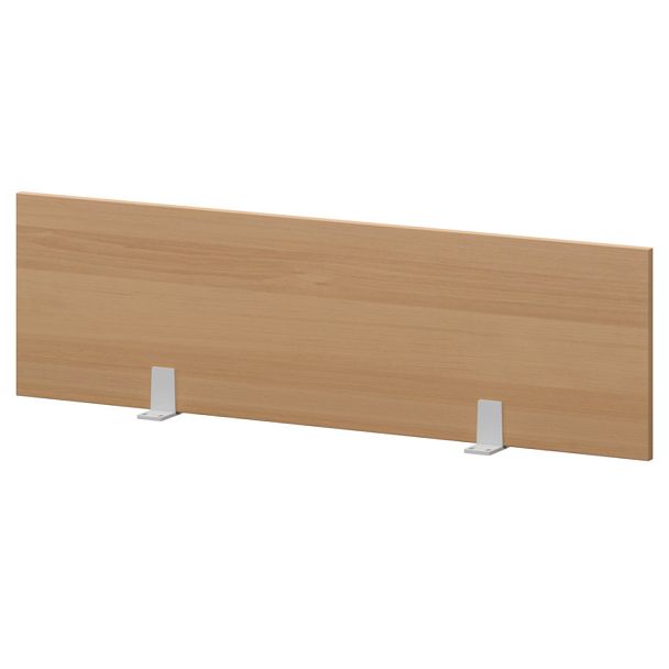 Экран для одиночного стола СМЭ18-12 Ольха/Белый 1200x18x350 Арго-М - Вид 1