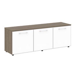 Yalta Тумба модульная LT.TS-3.5 white Вяз/Стекло white 1642*450*580 - Фото предпросмотра