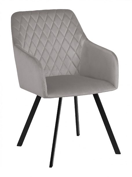 Комплект кресел поворотных Барли, Confetti silver/черный, 4 шт. - Вид 4