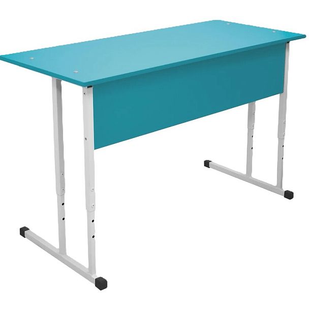 Стол ученический Квадро 2М (Р), двухместный, регулируемый (стандартные цвета RAL), гр.5-7 - Вид 1