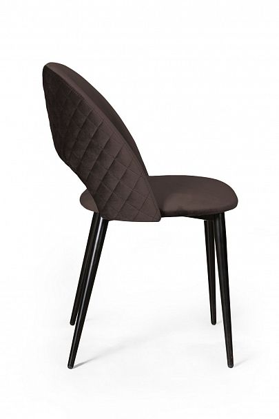 Стул Max ромб, бархат антрацит 14 - Вид 3