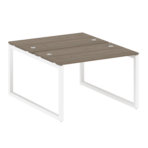 Metal System Quattro Р. ст. на О-образном м/к 50БО.РАС-СП-2.2 Вяз/Белый металл 1200*1475*750 - Вид 1