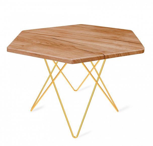 Основание для стола Sheffilton SHT-TU37 металлическое золото - Вид 10