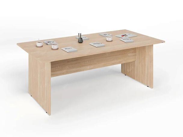 ЛАЙТ / LIGHT RLG009-20x10 Конференц-стол 200x100x75 Дуб Сонома - Вид 4