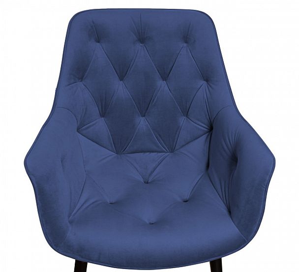 Стул Archi, бархат синий 29, опора конус - Вид 6