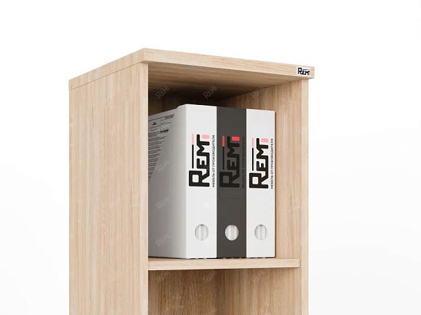 ЛАЙТ / LIGHT RLG026-35x35 Узкий стеллаж 35x35x183 Дуб Сонома - Вид 6