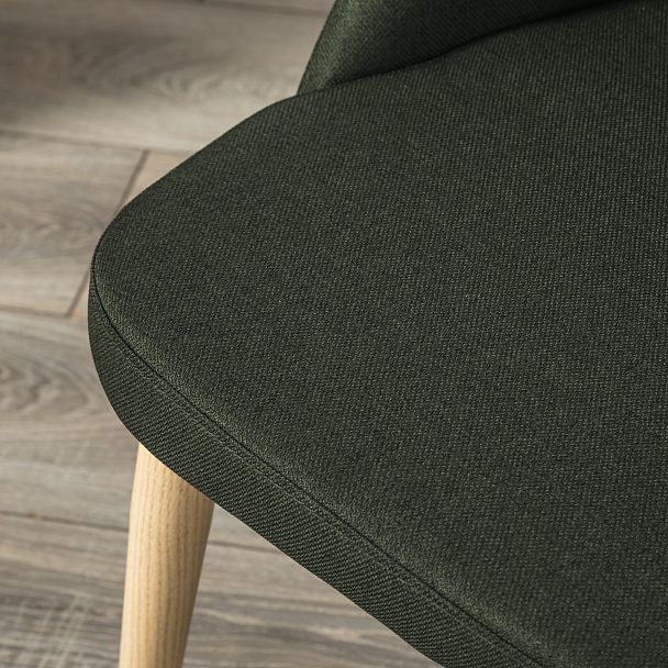 Стул Lars тёмно-зеленый/нат.дуб - Вид 14