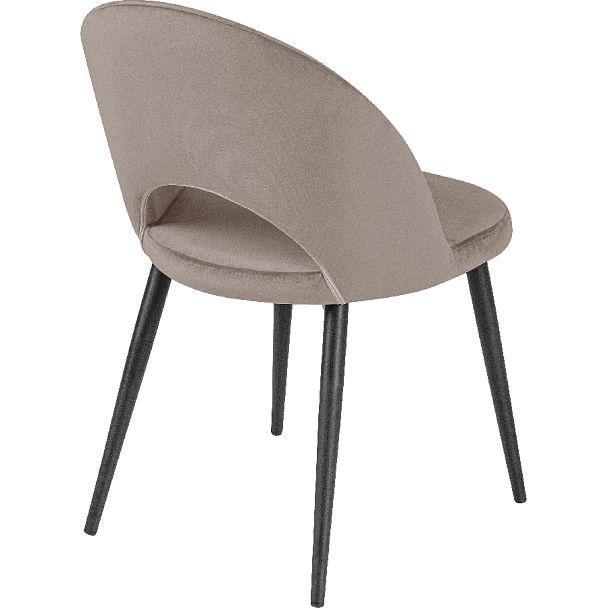 Комплект кухонных стульев Рэди мокко велюр/черный, 4 шт. - Вид 4