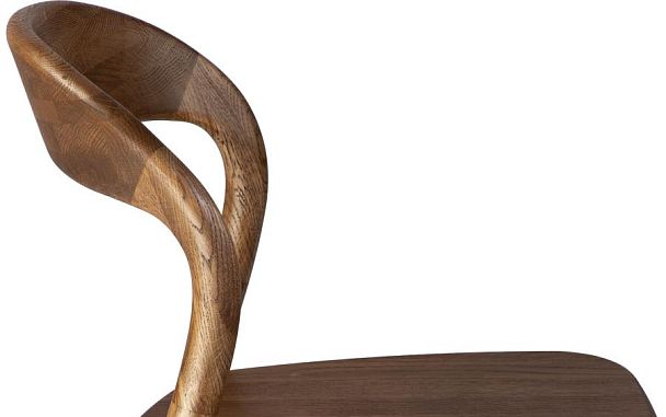 Стул деревянный из массива дуба Соул Дуб темный - Вид 11