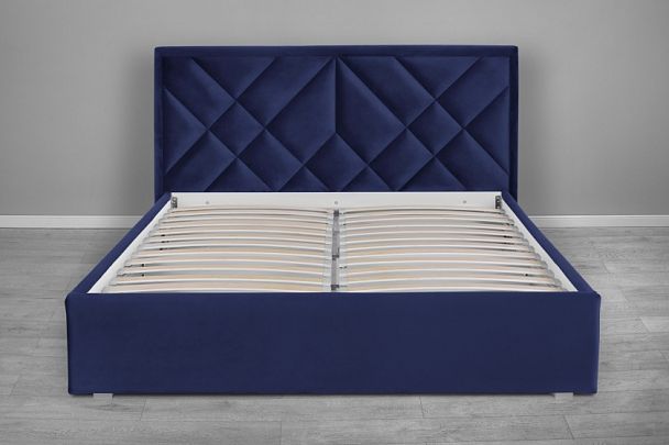 Кровать «Сидней 2» 140 синяя - Вид 2