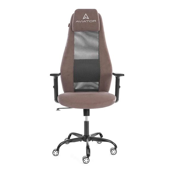 Кресло Авиатор Плт Металбл/Aviator Plt Metalbl, ткань, светло-коричневый/серый - Вид 5