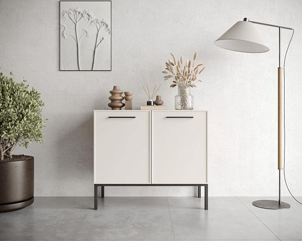 Комод с двумя дверками Nicole арт NEM02 - Вид 4