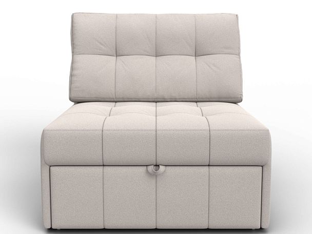 Кресло-кровать Лига-107 (80) Замша бежевый - Вид 2