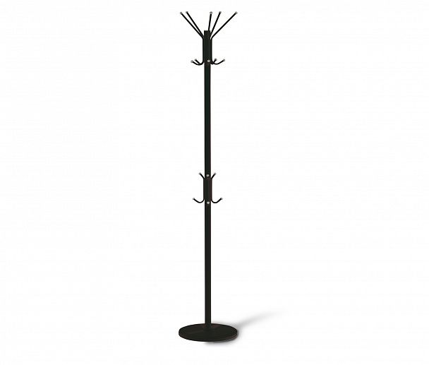 Вешалка Sheffilton Офис 1-1Р черный/серый - Вид 1