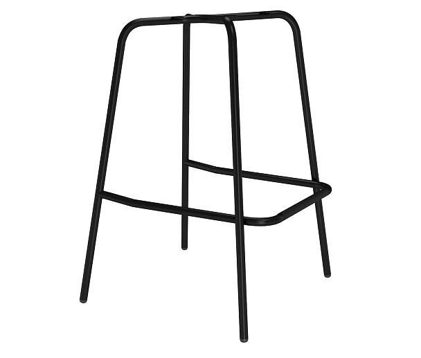 Стул барный SHT-ST58/S29P a5-7 голубой/черный муар - Вид 6