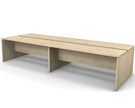 EUROPE/ЕВРОПА RE014-356х163 Двухсторонняя станция 3560x1630x750 Акация светлый - Фото предпросмотра