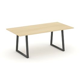 Style Project Direct Direct Стол переговорный SN-6T1.SPRG-198.3 Акация Лорка/Металл Антрацит 1980*980*750 - Фото предпросмотра